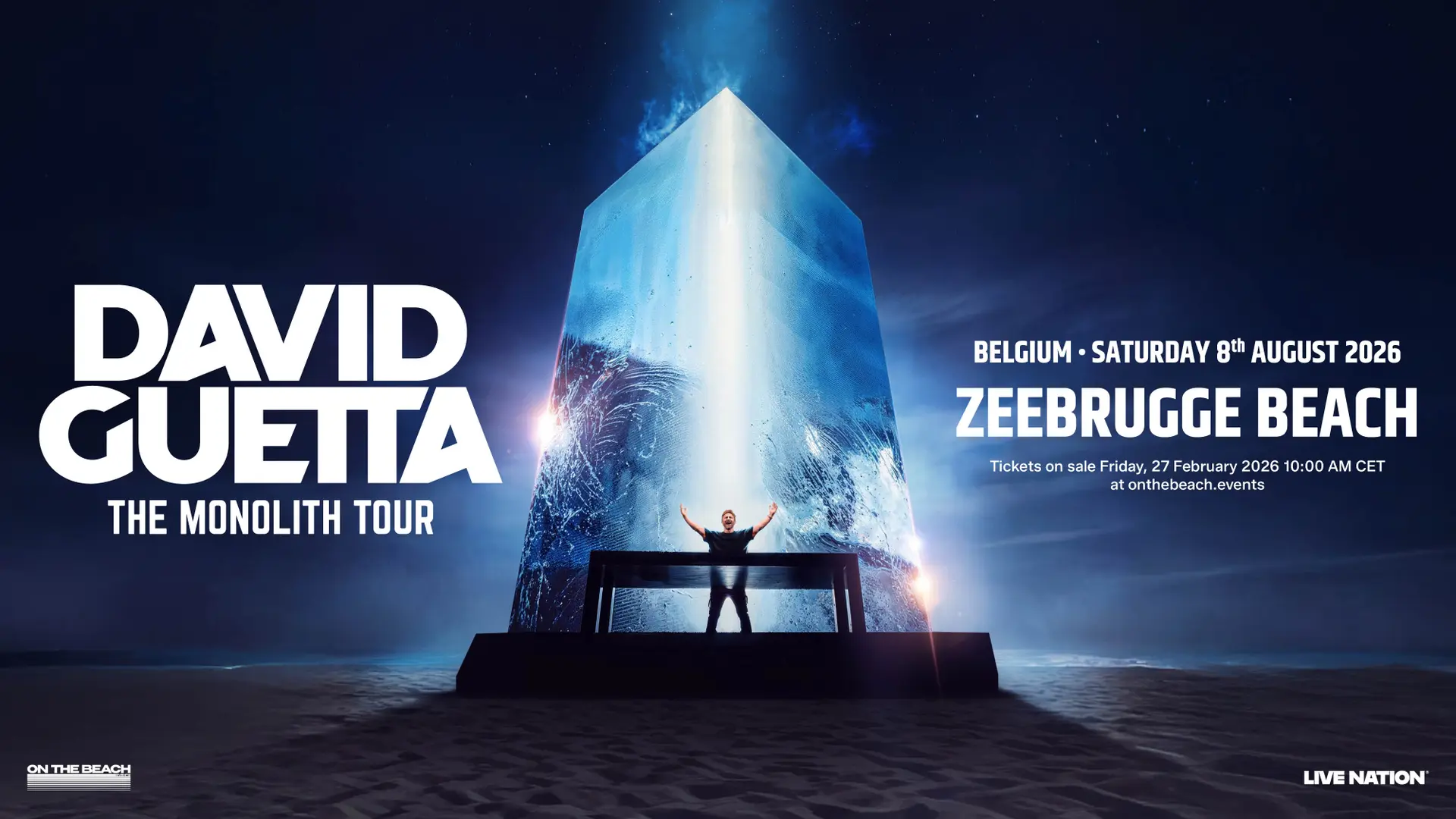 On The Beach – David Guetta à Zeebrugge