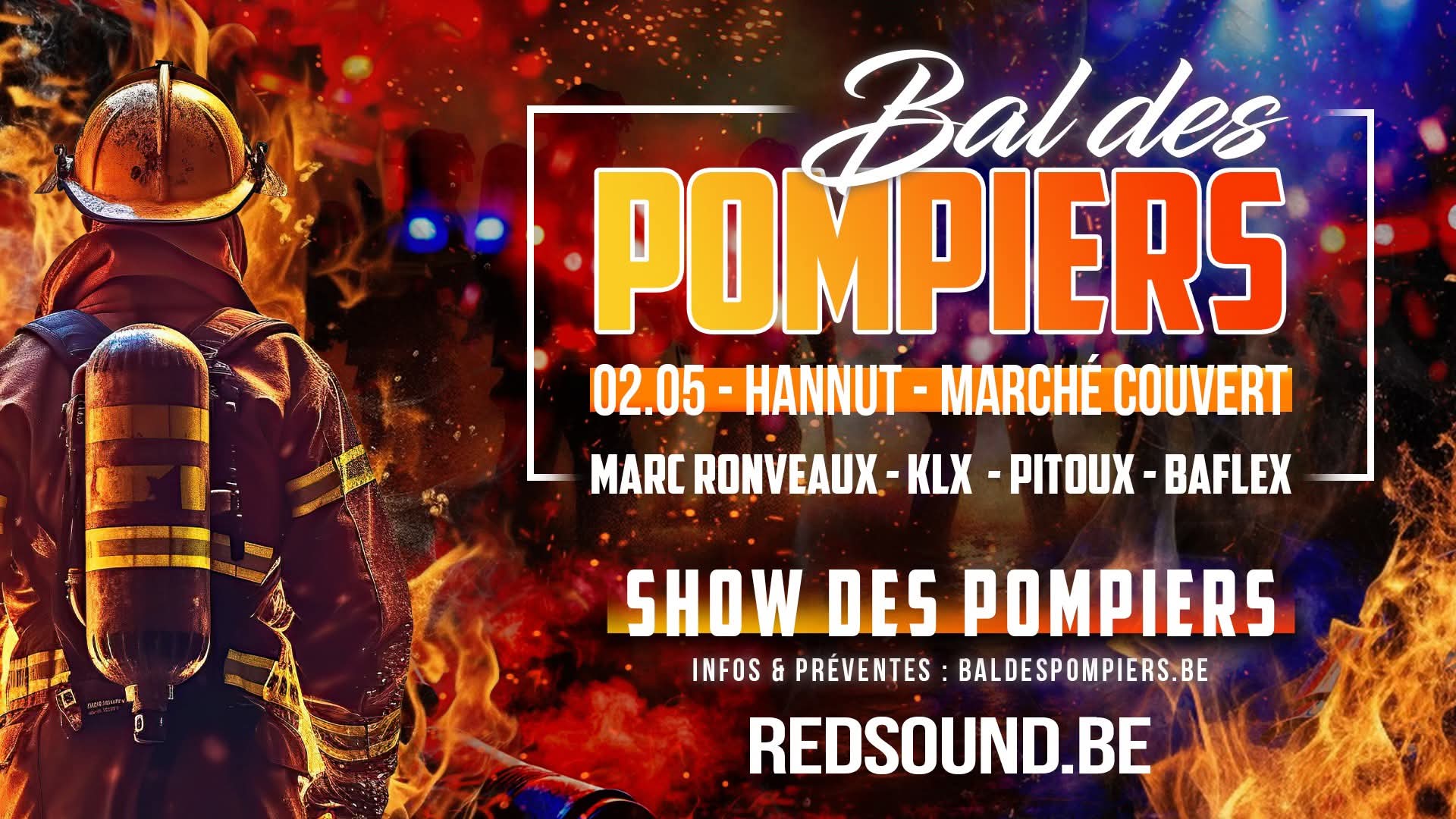 Bal des Pompiers – Hannut 2026