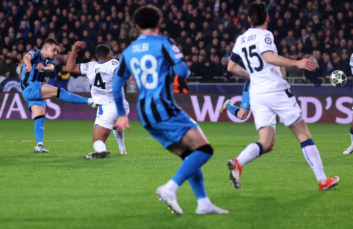 L'Atalanta renverse Bruges et décroche ses premiers points en Ligue des Champions