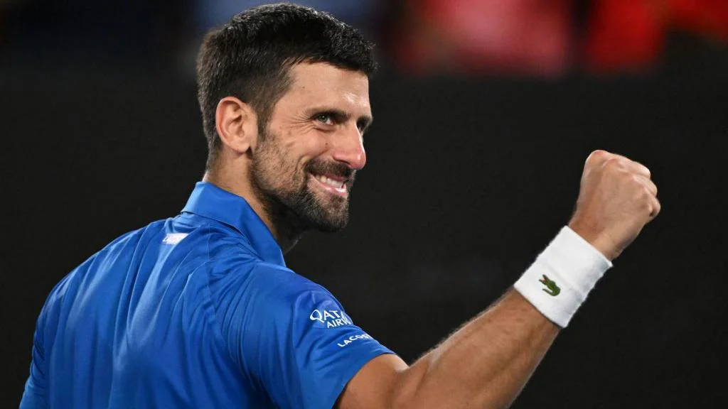 Tennis: Djokovic en quarts sans jouer et déjà un record à Melbourne