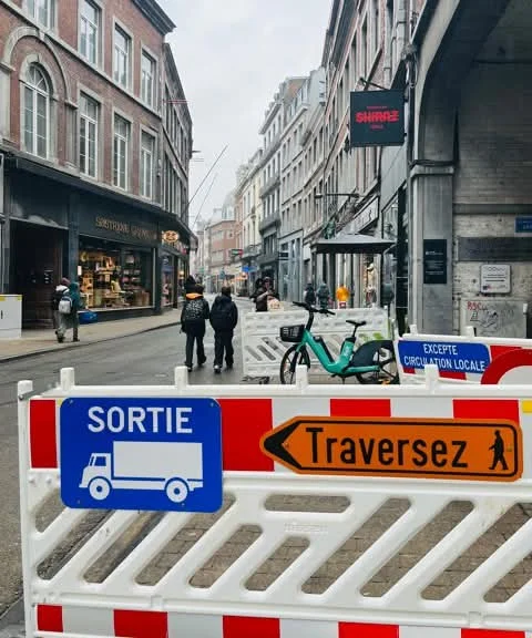 Namur : fermeture temporaire de la rue &Eacute;mile Cuvelier pour travaux d&rsquo;&eacute;gouttage