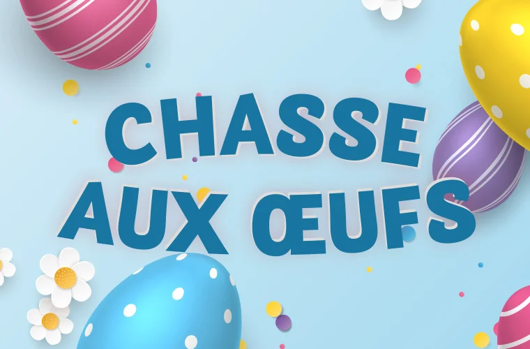 Chasse aux œufs gratuite à Charleroi le dimanche 29 mars