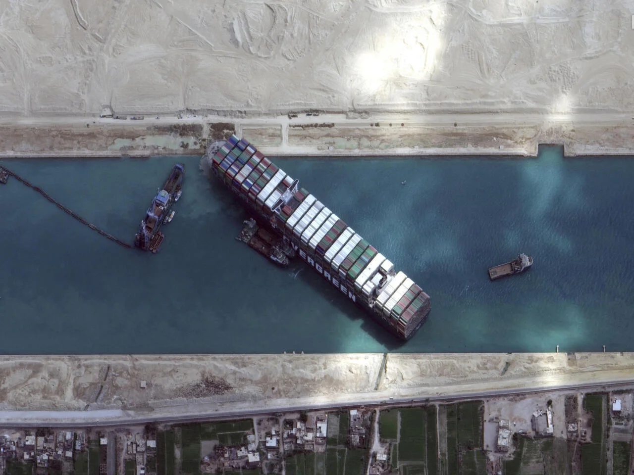 23 mars 2021 : l’Ever Given bloque le canal de Suez et paralyse le commerce mondial