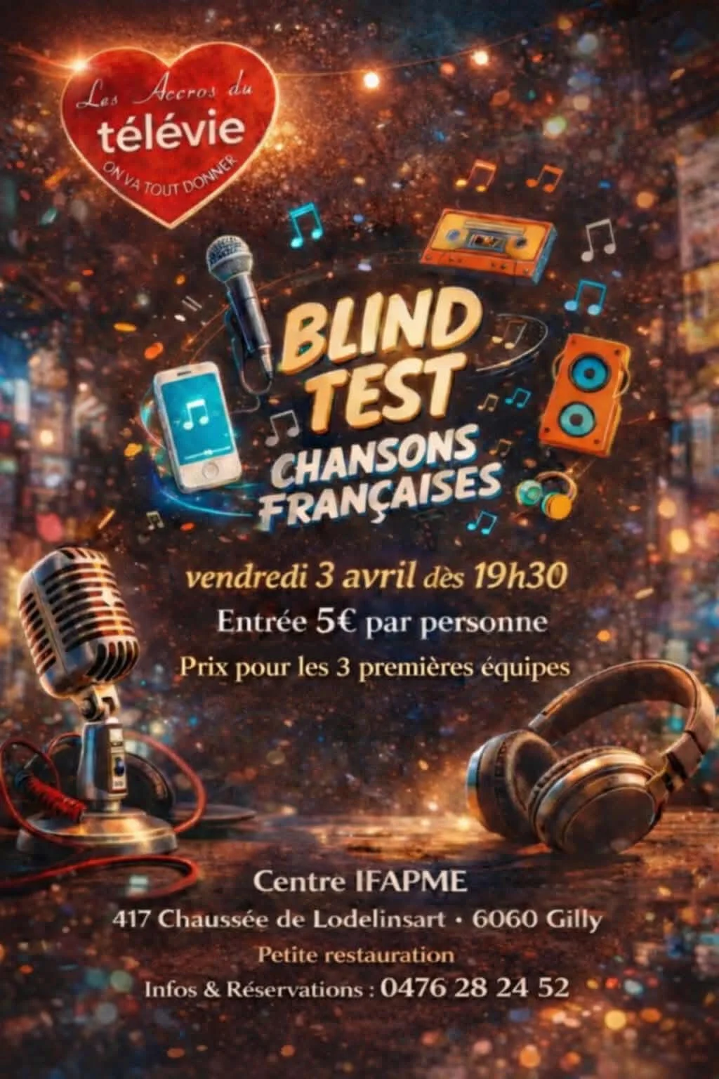 Les accros du télévie