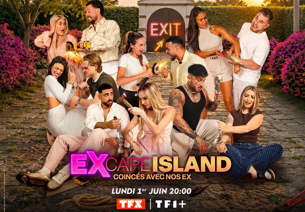 « EXcape Island » : la nouvelle émission de TFX débarque le 1er juin