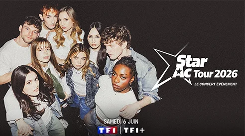 TF1 diffuse le Star Ac Tour 2026 en direct du Zénith de Toulon le 6 juin