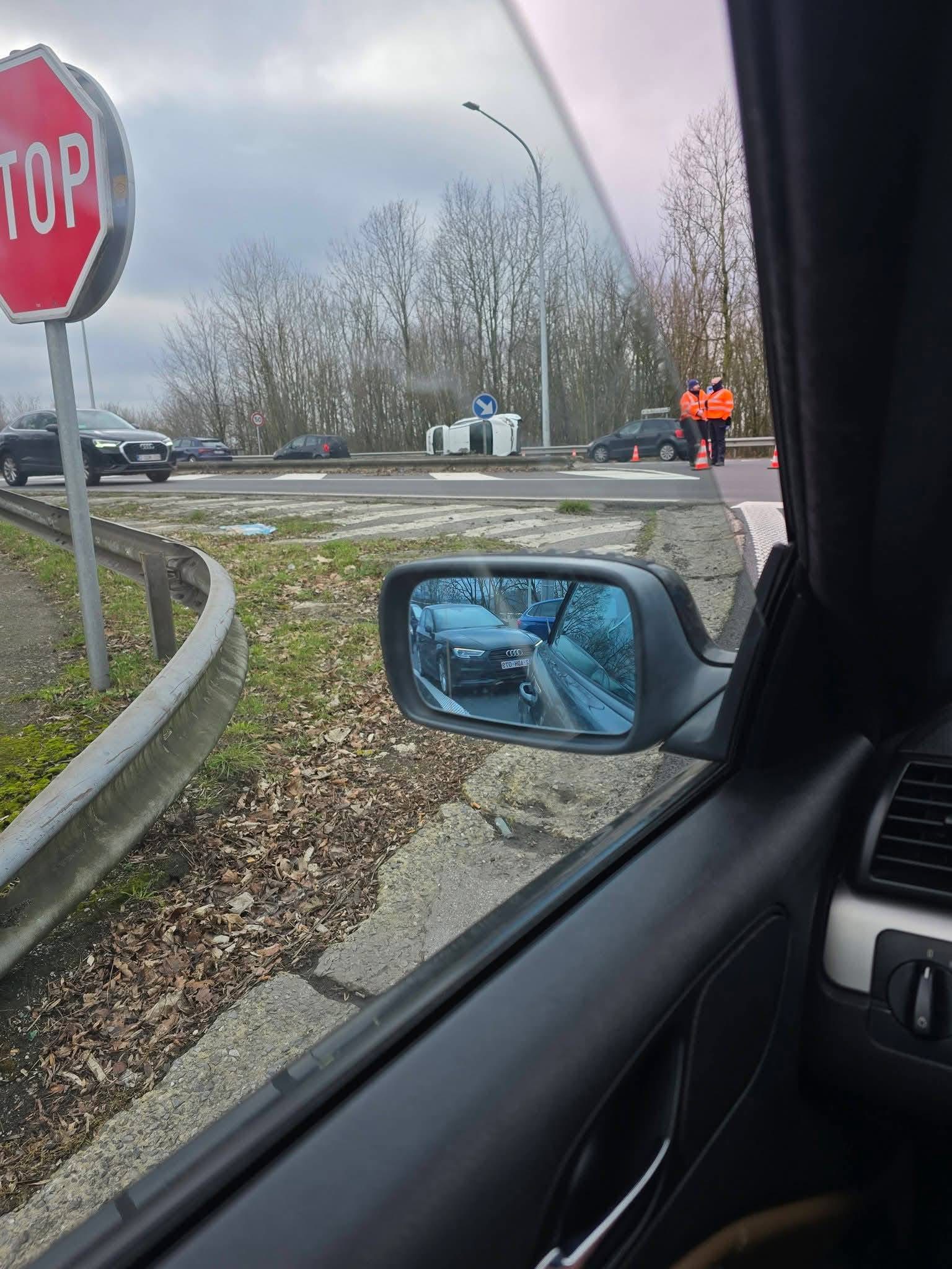 Accident à Ransart sur N568 - Accident N568 (Photo 2/2)