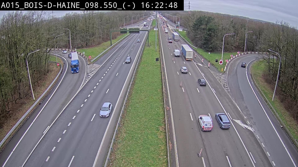 Bouchon à Bois-d’Haine sur E42/A15 - Bouchon E42 (Photo 1/1)