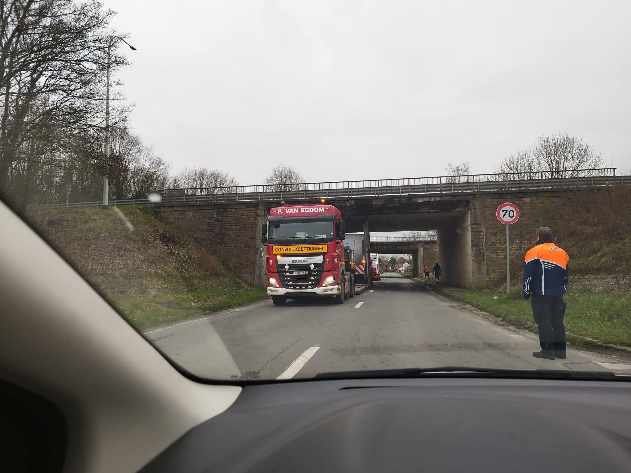 Accident à Tournai sur N529 - Accident N529 (Photo 1/1)