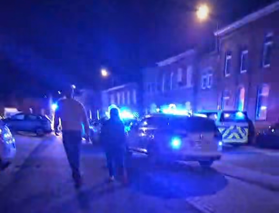 Route fermée à Ressaix - Intervention policière Ressaix (Photo 2/3)